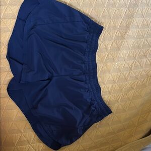 Lululemon Navy Blue Athletic Shorts